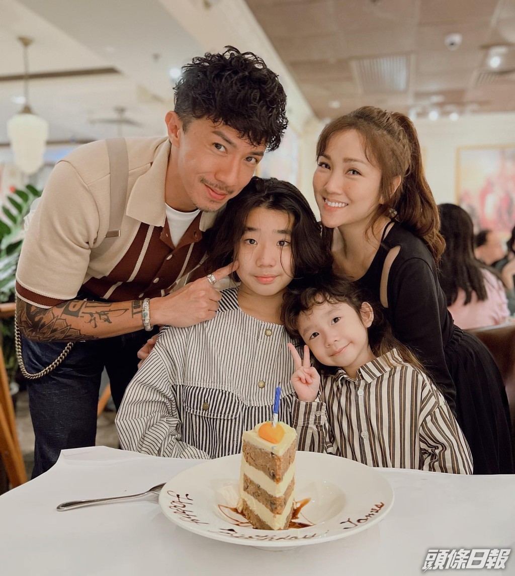 今年45歲的謝安琪2007年與張繼聰結婚，先後誕下一子一女。